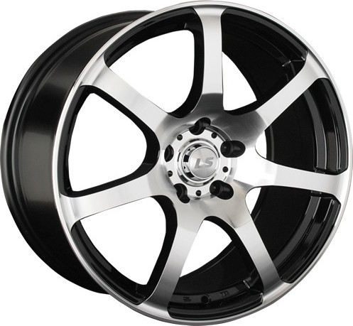 Изображение товара Литой диск LS wheels LS 789 17x7.5" 5x112мм DIA 66.6мм ET 35мм BKF