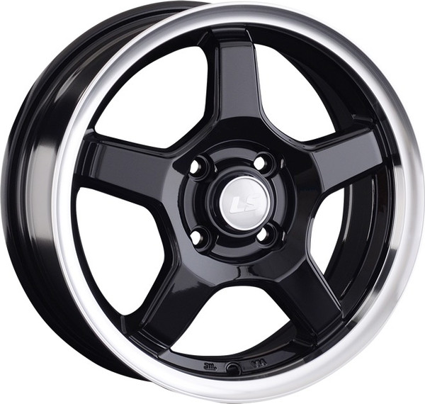 Изображение товара Литой диск LS wheels LS 816 17x7.5" 5x114.3мм DIA 73.1мм ET 45мм BKL
