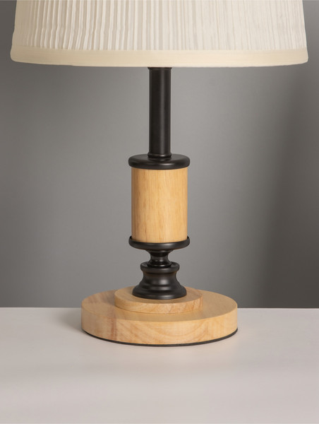 Изображение товара Прикроватная лампа Risalux Глори 10777309 (коричневый/черный/бежевый)