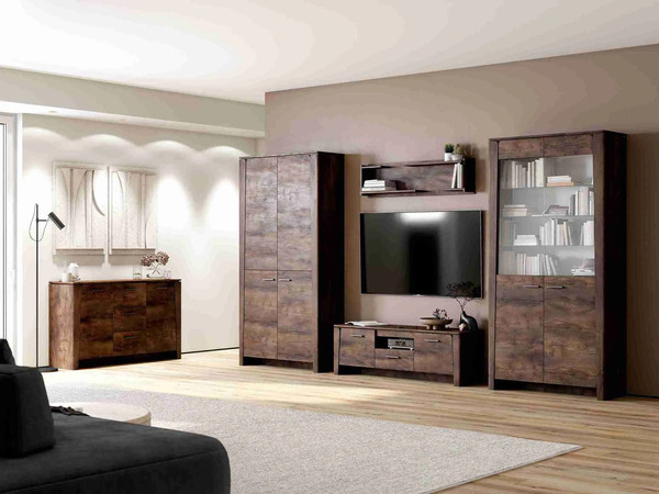 Изображение товара Тумба Мебельград Мальта с 2 дв и 3 ящ (таксония)