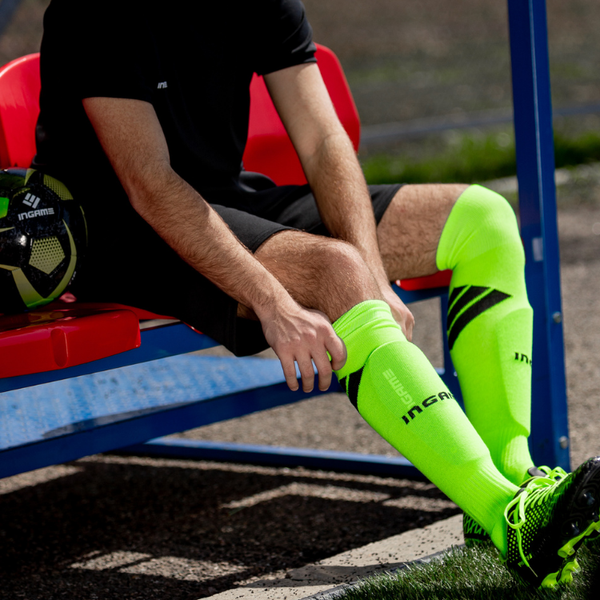 Изображение товара Гетры футбольные Ingame Взрослые FBA-022 усиленные (р-р 40-43, зеленый)