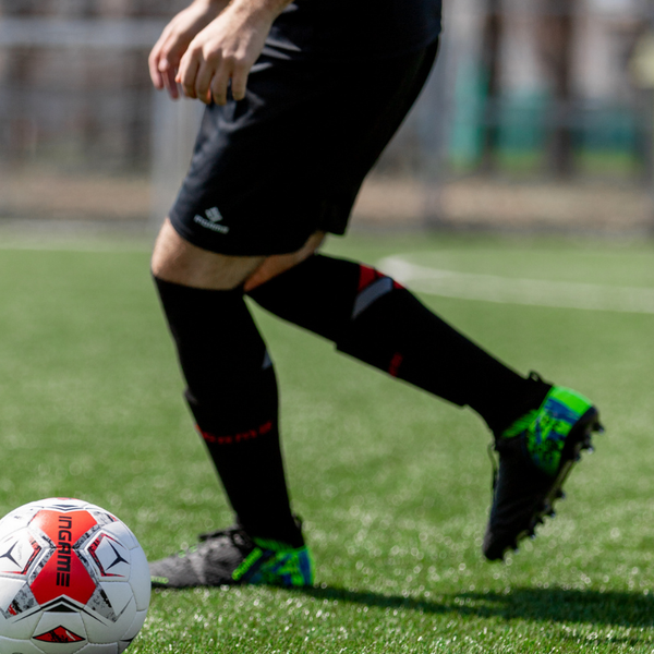 Изображение товара Гетры футбольные Ingame Взрослые FBA-022 усиленные (р-р 44-46, черный)