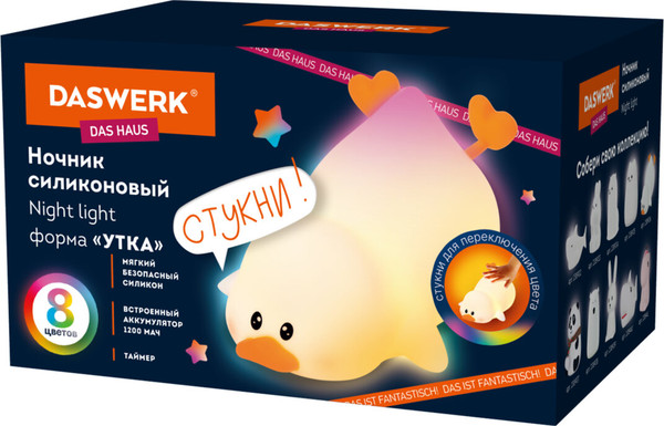 Изображение товара Ночник Daswerk Утка / 238936