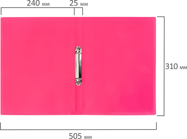 Изображение товара Папка для бумаг Brauberg Pixel / 273036 (маджента)