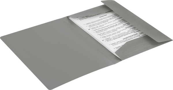 Изображение товара Папка для бумаг Brauberg Pixel / 273041 (серый)