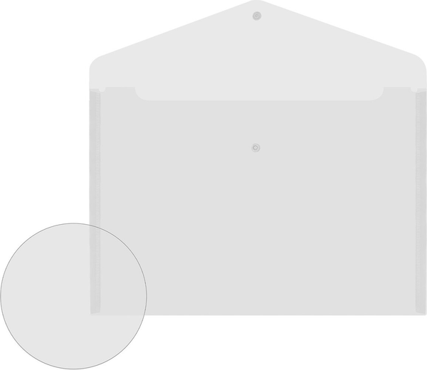 Изображение товара Папка-конверт Brauberg Universal / 273070 (прозрачный)