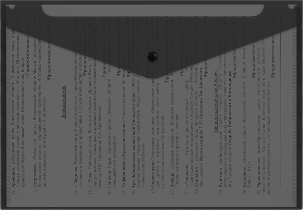 Изображение товара Папка-конверт Brauberg Universal / 273072 (черный)