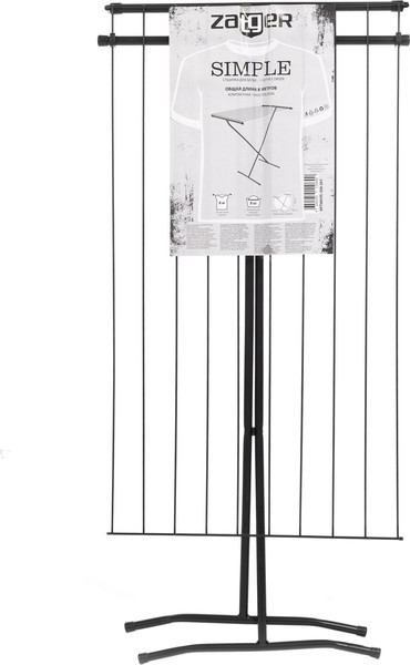 Изображение товара Сушилка для белья Zalger Simple 300-201 (черный)