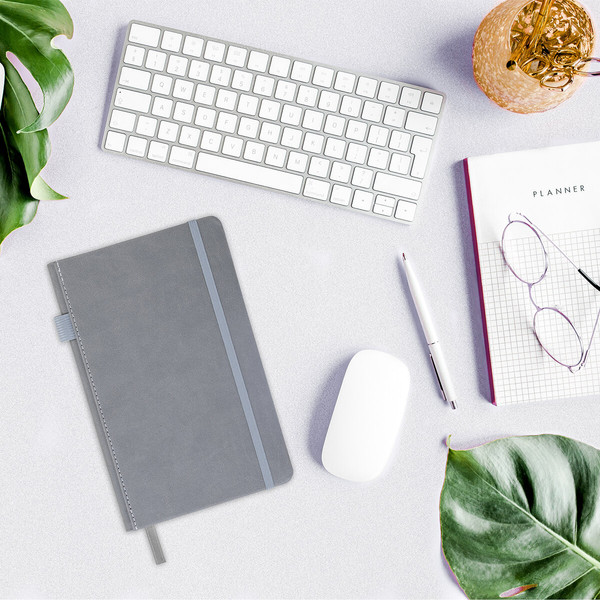 Изображение товара Ежедневник Brauberg Edge / 117146 (80л, серый)