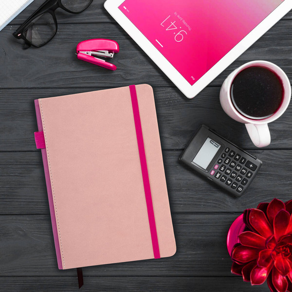 Изображение товара Ежедневник Brauberg Edge / 117148 (80л, розовый)