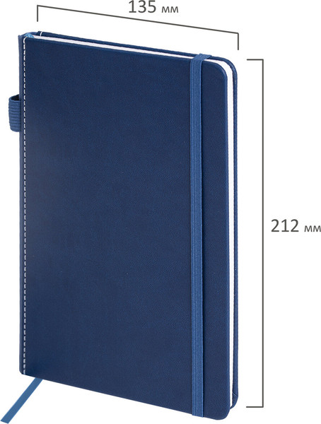 Изображение товара Ежедневник Brauberg Edge / 117149 (80л, синий)