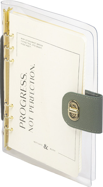 Изображение товара Блокнот Brauberg Fabulous / 116195 (80л, оливковый)