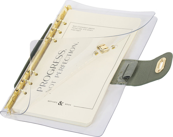 Изображение товара Блокнот Brauberg Fabulous / 116195 (80л, оливковый)