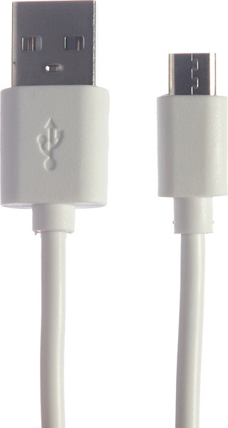 Изображение товара Зарядное устройство сетевое Bingo B2-U2, 2.1A с кабелем MicroUSB (белый)