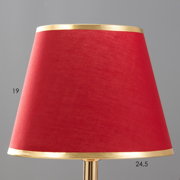Изображение товара Прикроватная лампа Risalux Лейла 9809317 (красный/золото)
