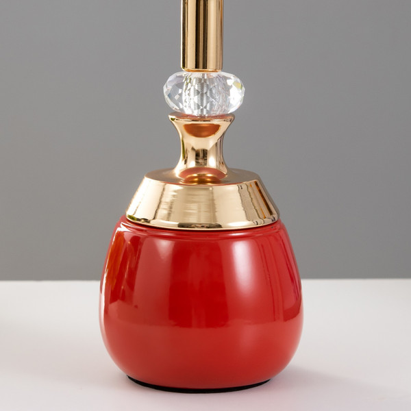 Изображение товара Прикроватная лампа Risalux Лейла 9809317 (красный/золото)