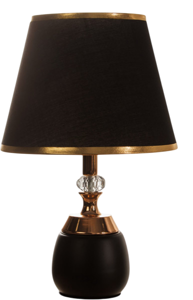 Изображение товара Прикроватная лампа Risalux Лейла 9809316 (черный/золото)