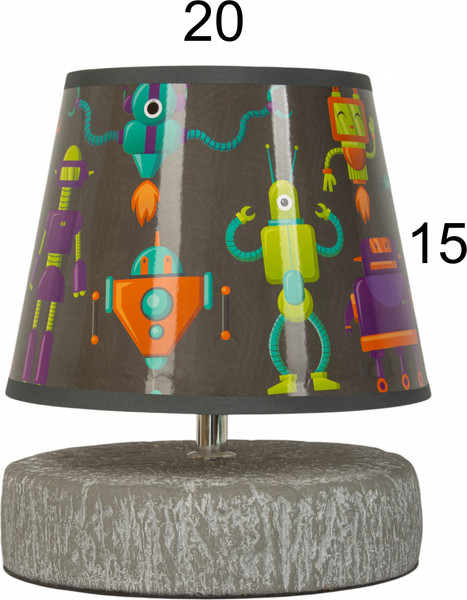 Изображение товара Прикроватная лампа Risalux Суше 10899766 (серый)