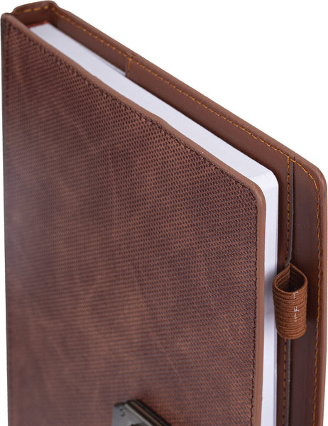 Изображение товара Ежедневник Brauberg Sirius / 116211 (160л, коричневый)