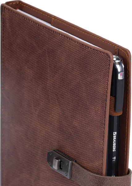 Изображение товара Ежедневник Brauberg Sirius / 116211 (160л, коричневый)