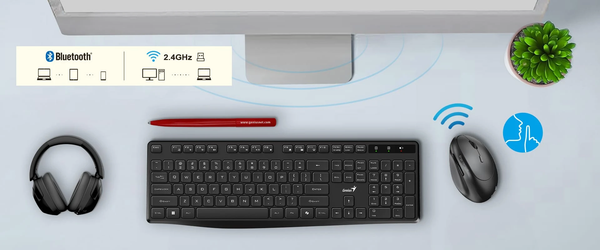 Изображение товара Мышь Genius Ergo 8350S (темно-серый)