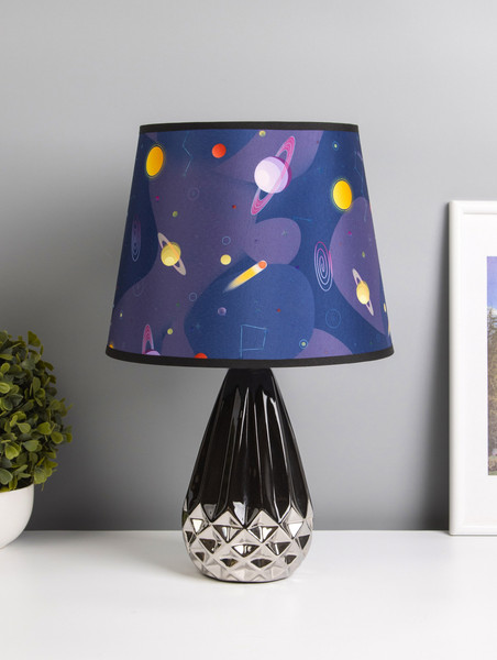 Изображение товара Прикроватная лампа Risalux Флоренция 10895102 (черный/хром)