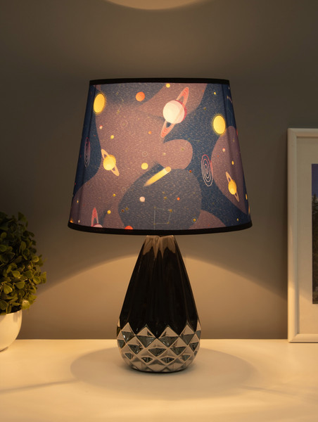 Изображение товара Прикроватная лампа Risalux Флоренция 10895102 (черный/хром)