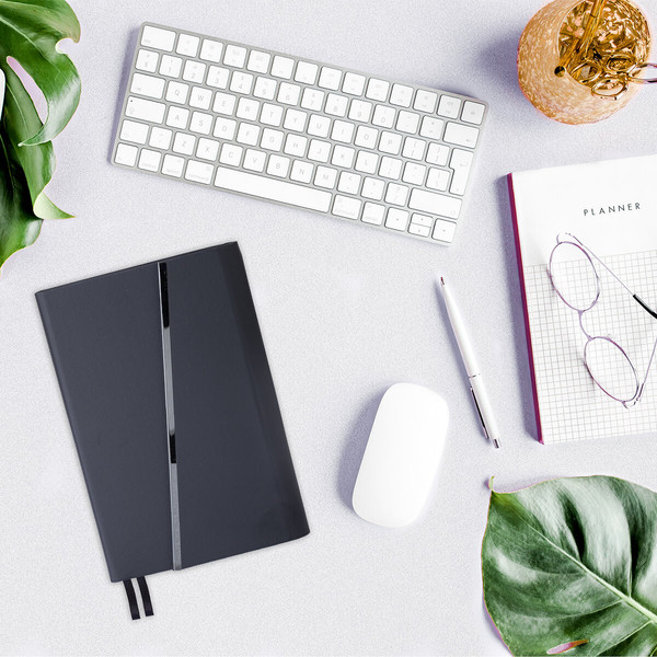 Изображение товара Ежедневник Brauberg Vogue / 116223 (160л, черный)