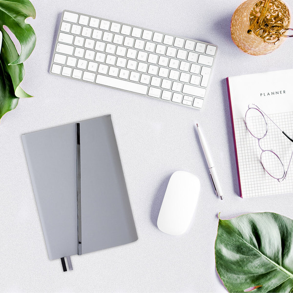 Изображение товара Ежедневник Brauberg Vogue / 116224 (160л, серый)