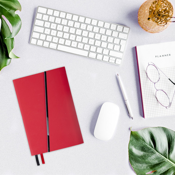 Изображение товара Ежедневник Brauberg Vogue / 116225 (160л, красный)