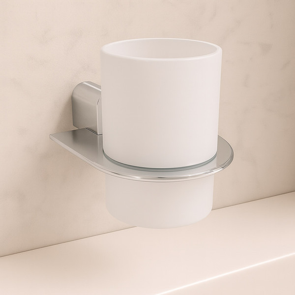 Изображение товара Набор аксессуаров для ванной и туалета Lauter 21SH2061 + 21SH2051 + 21SH2111 (Chrome, 3 предмета)