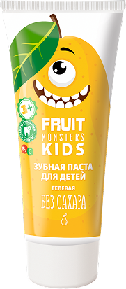 Изображение товара Зубная паста Фрутомонстры Мегамонстры Дюшес детская (60г)
