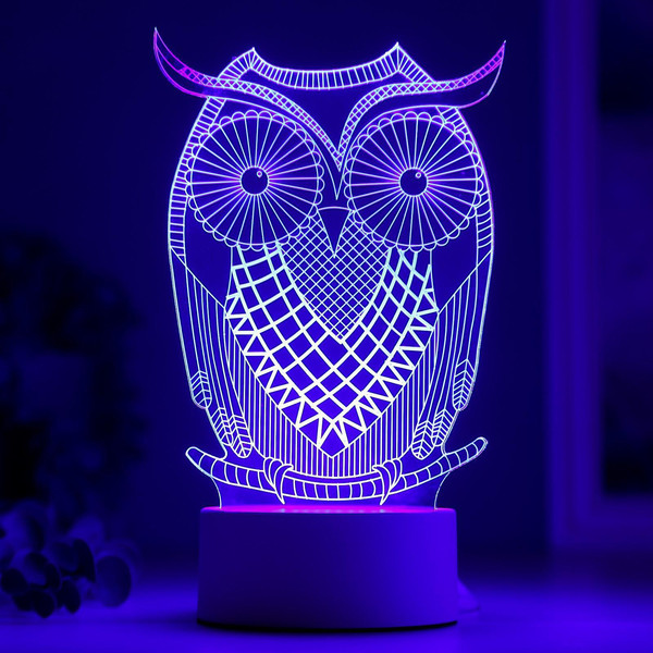 Изображение товара Ночник Risalux Большой филин 3852939