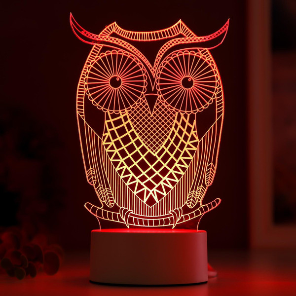 Изображение товара Ночник Risalux Большой филин 3852939