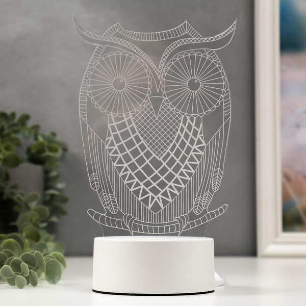 Изображение товара Ночник Risalux Большой филин 3852939