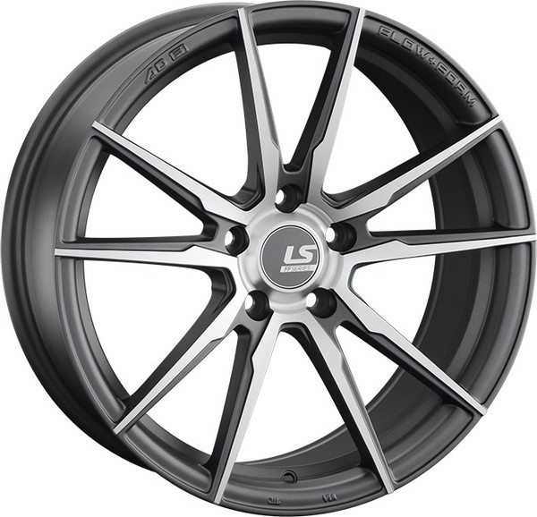 Изображение товара Литой диск LS wheels FlowForming RC35 18x8" 5x114.3мм DIA 67.1мм ET 40мм MGMF