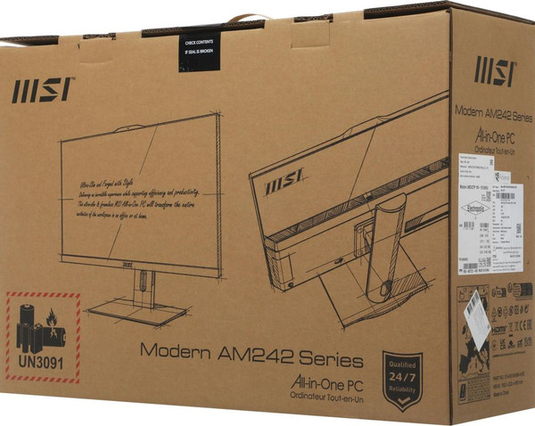 Изображение товара Моноблок MSI AM242TP 1M-1019XRU (9S6-AE0722-1467)