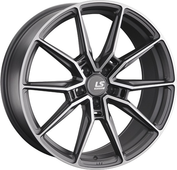 Изображение товара Литой диск LS wheels FlowForming RC58 20x8.5" 5x112мм DIA 66.6мм ET 35мм MGMF