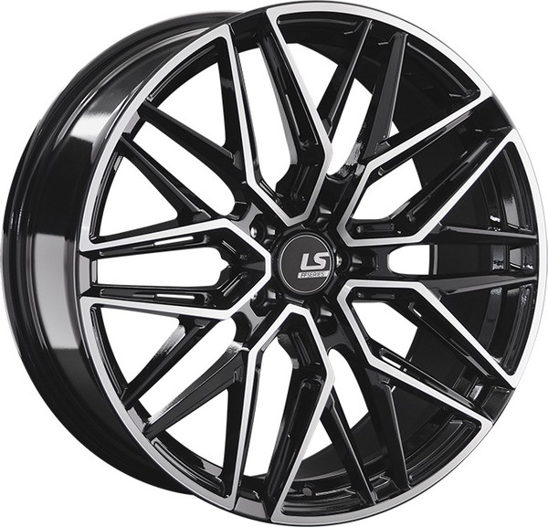 Изображение товара Литой диск LS wheels FlowForming RC59 19x8.5" 5x108мм DIA 63.4мм ET 40мм BKF