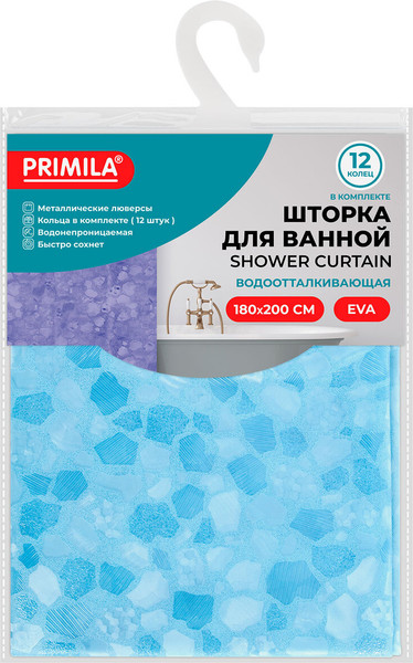 Изображение товара Шторка-занавеска для ванны Primila 700100 (180x200)