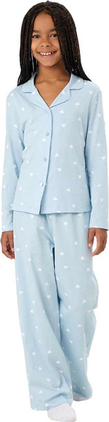 Изображение товара Пижама детская Mark Formelle 567754 (р.98-52, сердечки на голубом)