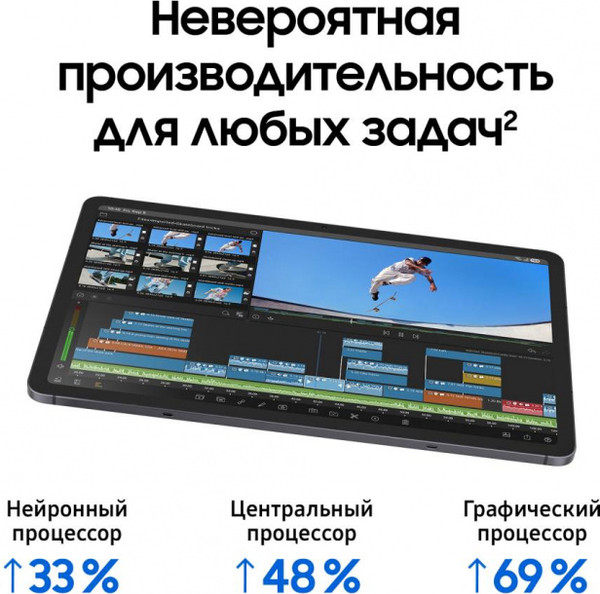 Изображение товара Планшет Samsung Galaxy Tab S11 WiFi 12GB/256GB / SM-X730NZSECAU (серебристый)