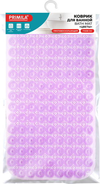Изображение товара Коврик для ванной Primila 700373 (38x71, фиолетовый)