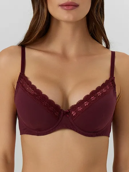 Изображение товара Бюстгальтер Mark Formelle 512589 (р.80B, бургундское вино)