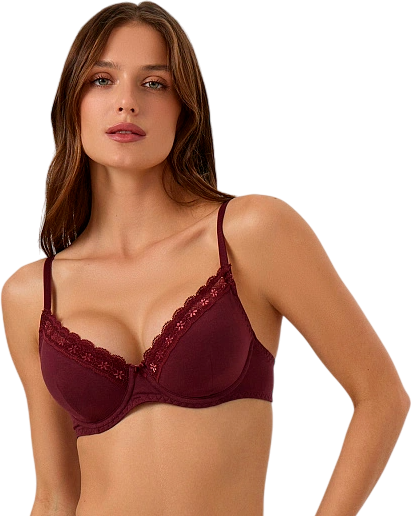 Изображение товара Бюстгальтер Mark Formelle 512589 (р.80B, бургундское вино)