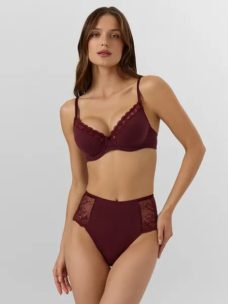 Изображение товара Бюстгальтер Mark Formelle 512589 (р.80B, бургундское вино)