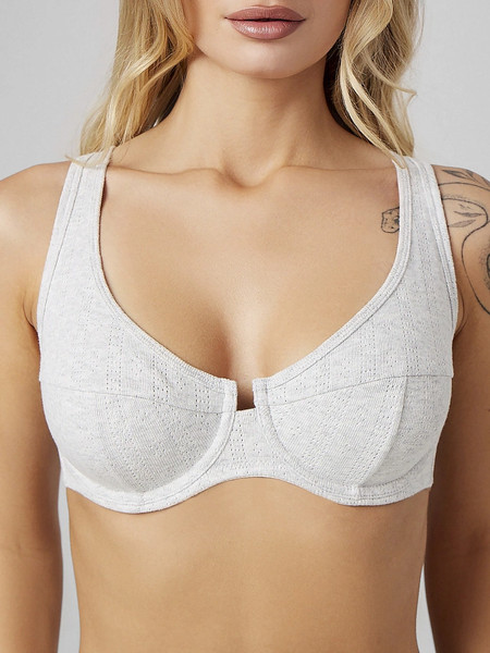 Изображение товара Бюстгальтер Mark Formelle 512524-1 (р.80B, серый меланж 4306-А-1)