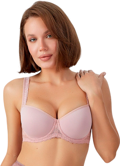 Изображение товара Бюстгальтер Mark Formelle 512303 (р.80D, кристальная роза-1)