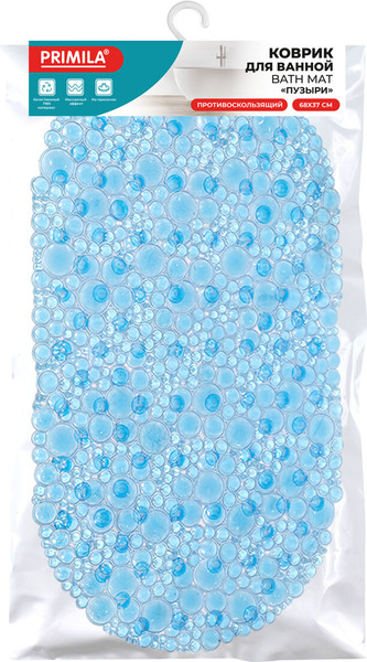 Изображение товара Коврик для ванной Primila 700381 (37x68, голубой)