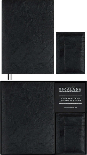 Изображение товара Набор канцелярский подарочный Escalada Фланстер / 70567 (черный)